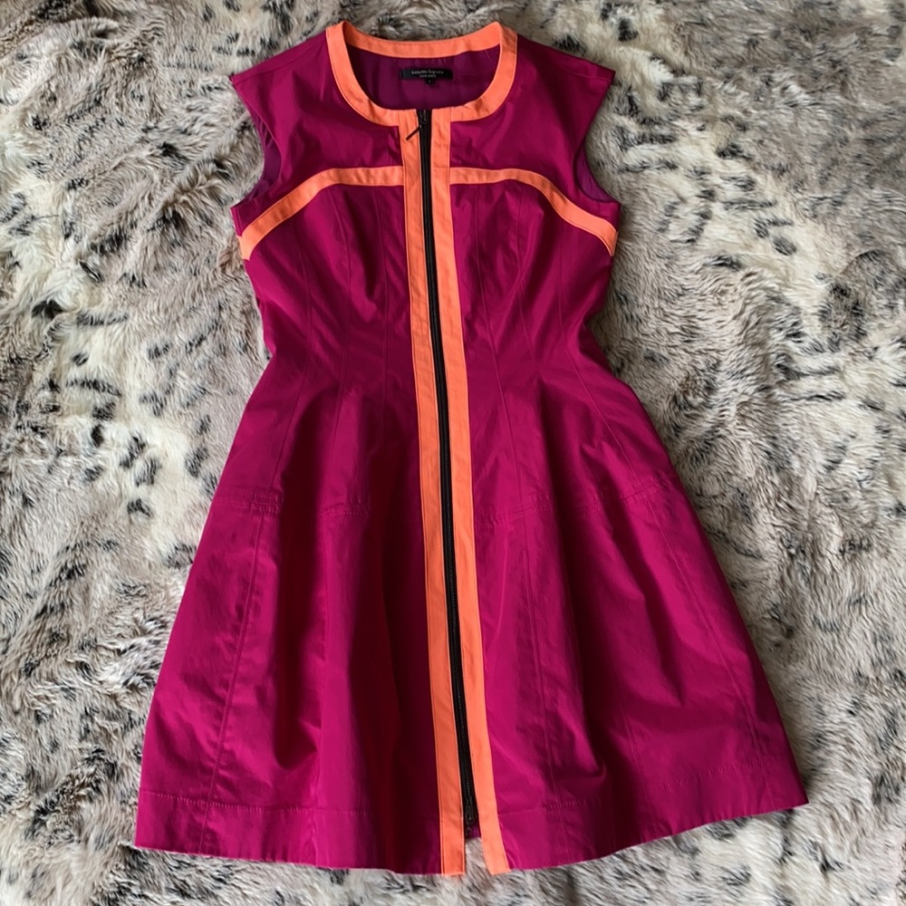 Nanette Lepore Colorful Fit and Flare Dress